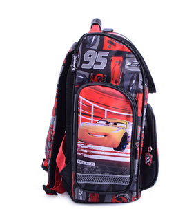 Školská aktovka Cars červená-3